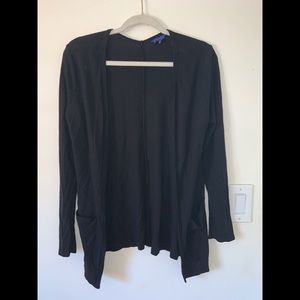 Black cardigan